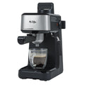 4-Shot Steam Espresso Cappuccino and Latte Maker with Stainless Steel Frothing Pitcher L7866