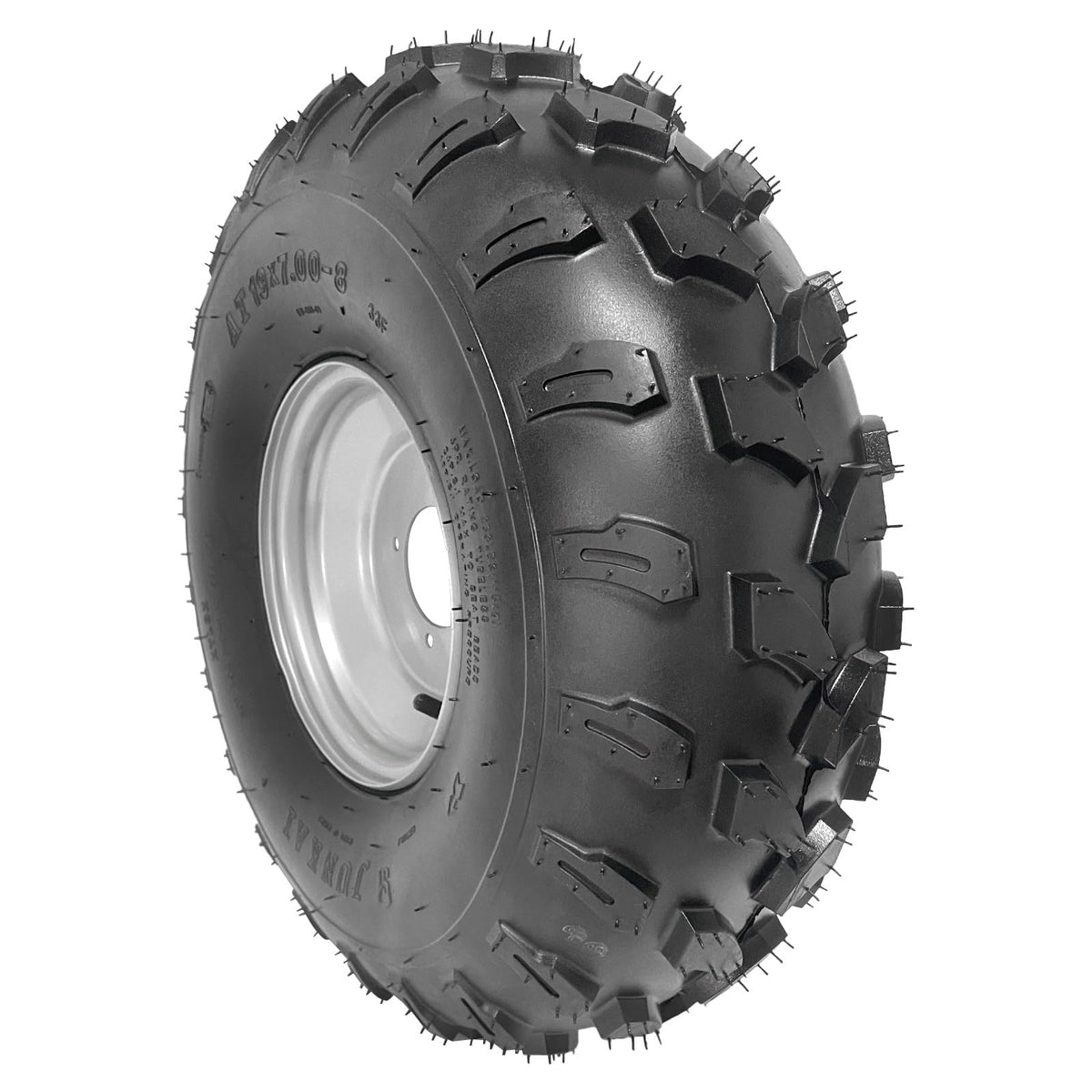 19x7-8 ATV UTV Off-Road Tire and Wheel with 8-Inch 4-Hole Rim Z81786