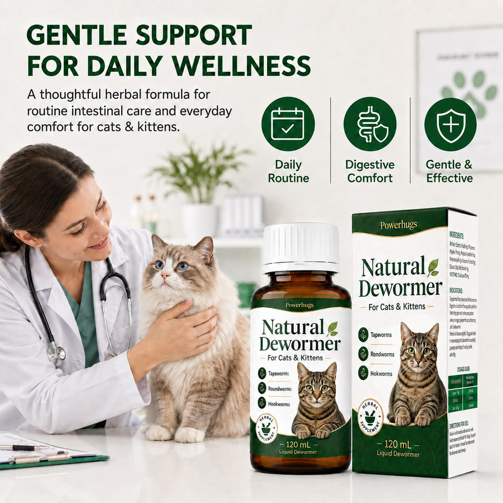 Broad Spectrum Cat Dewormer for Tapeworm, Roundworm & Hookworm K710615