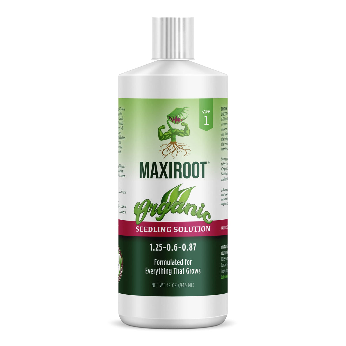 Liquid Fertilizer for Seedlings, Cuttings & Clones, 32 oz I583792