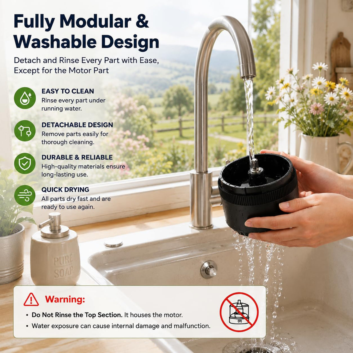 Portable Electric Coffee Grinder, Stainless Steel Conical Mill, USB-C Cordless, 38 Adjustable Grind Settings O746