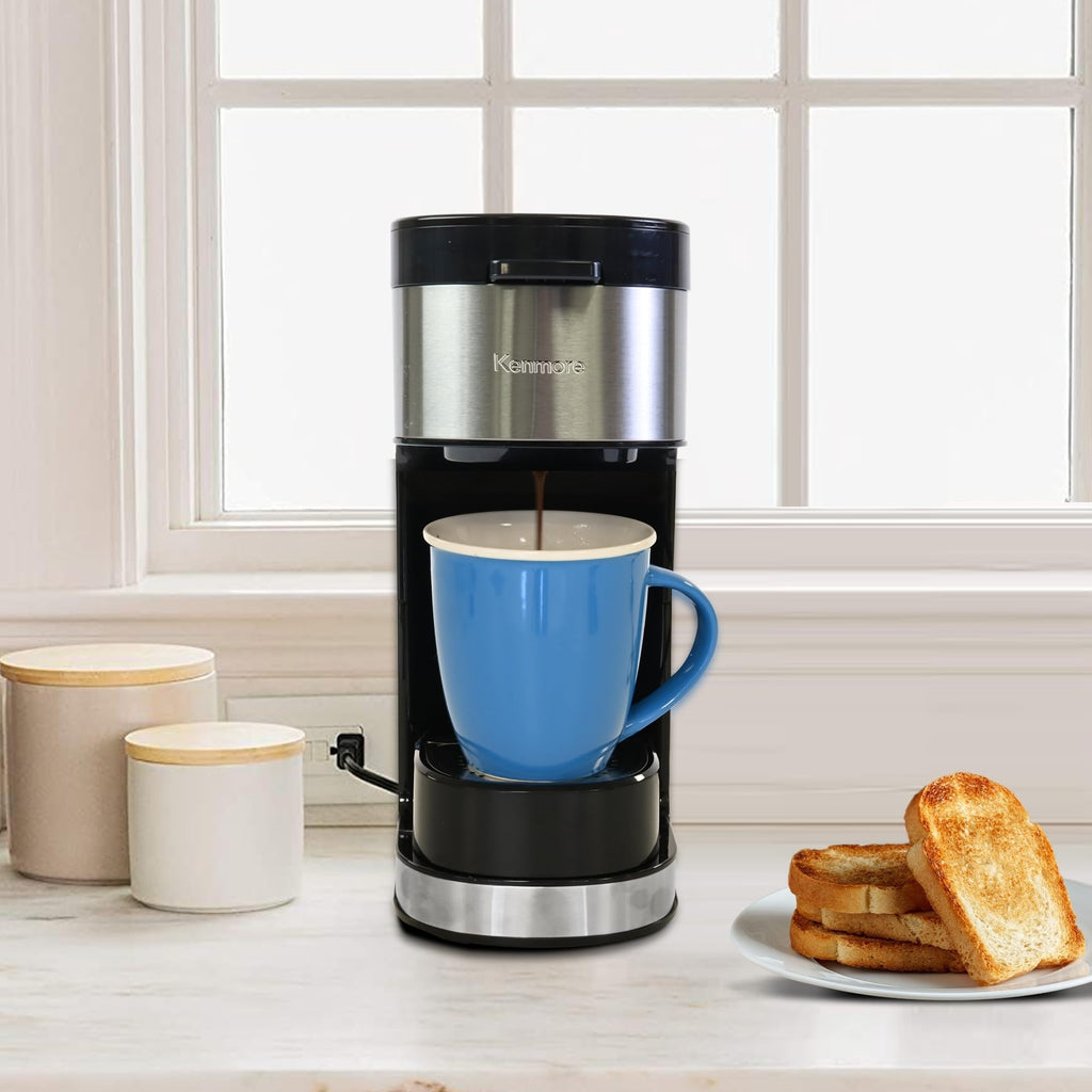 Single Serve Coffee Maker 6–12 Oz Black J81743
