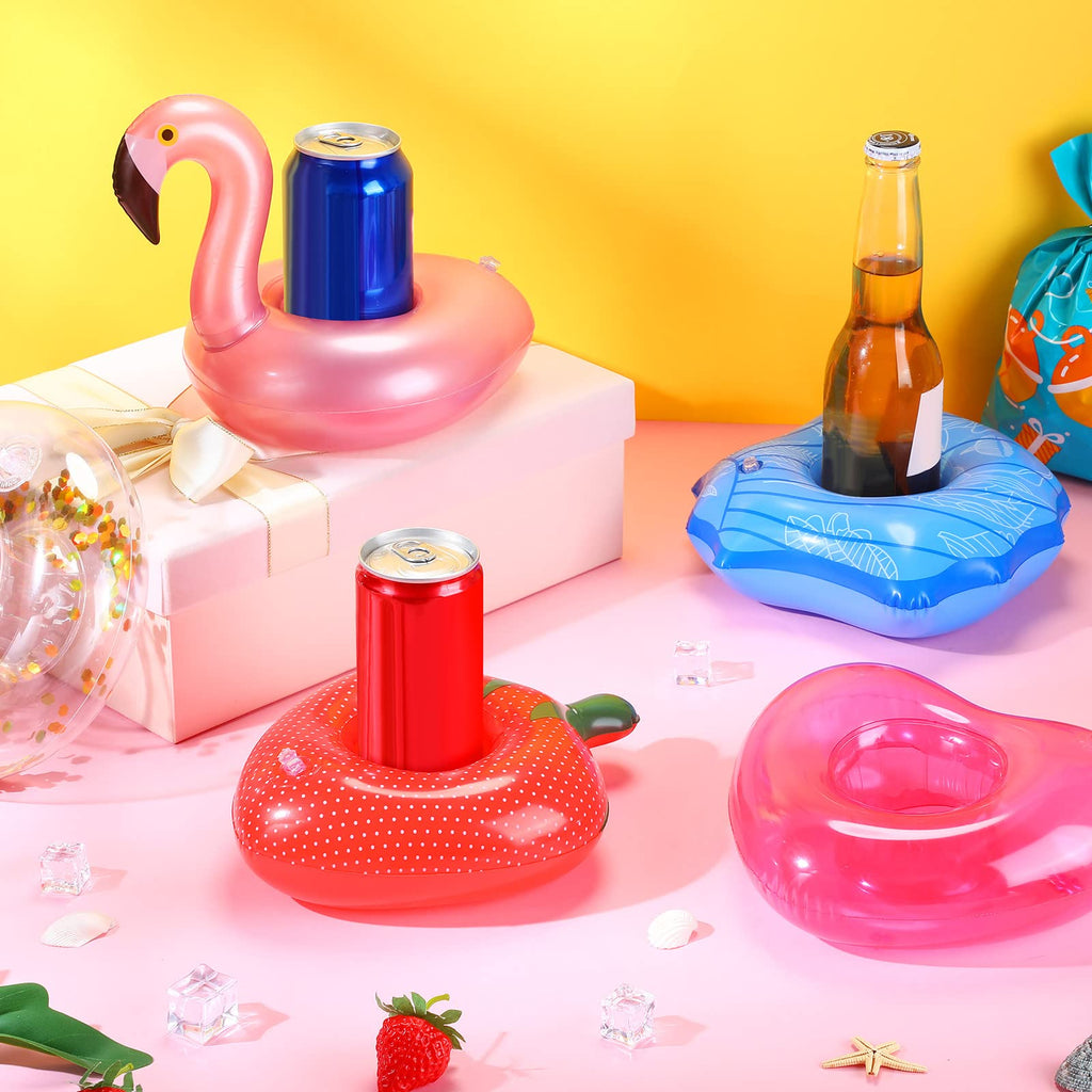 60 Pcs Inflatable Drink Holder V9196