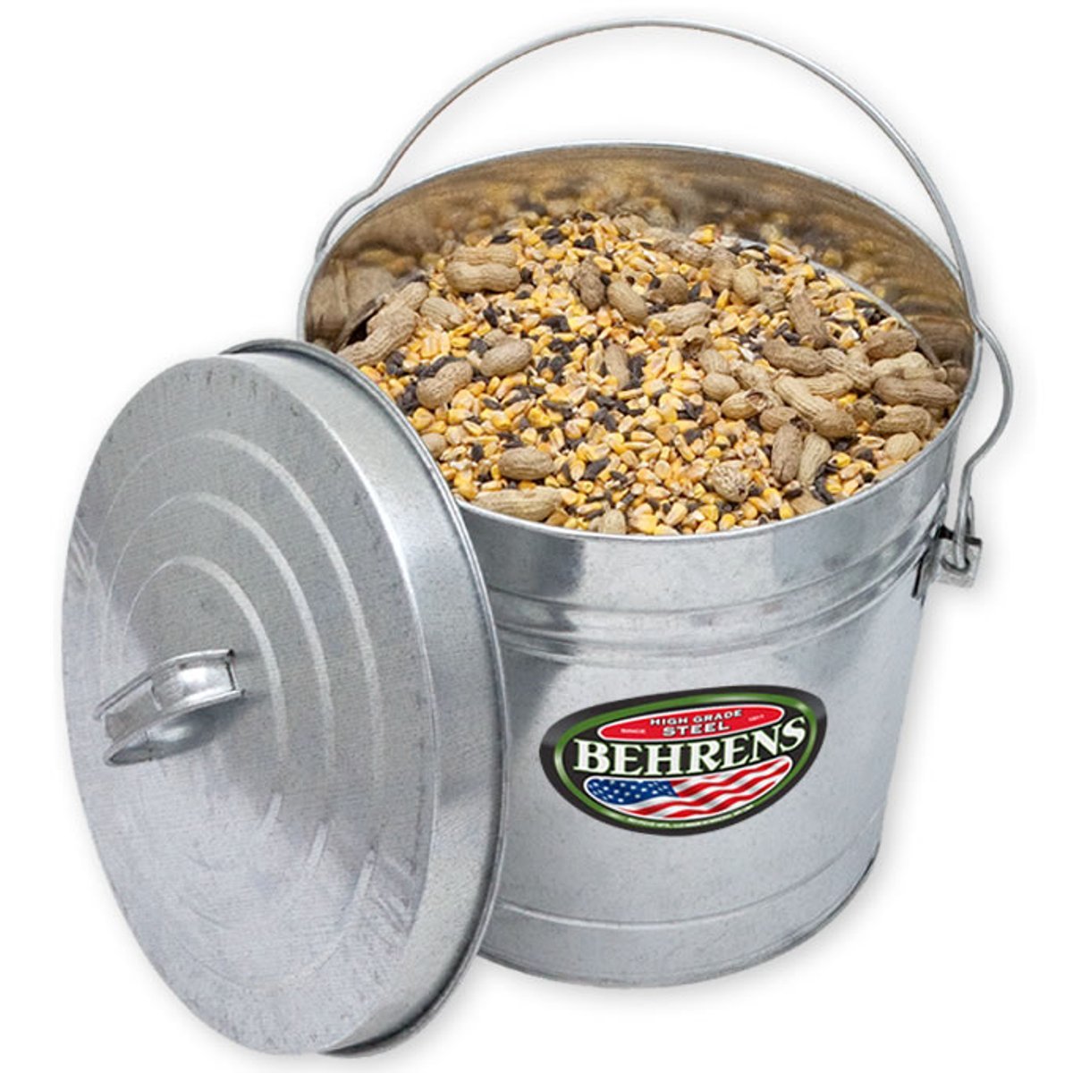 10-Gallon Locking Lid Can U54491