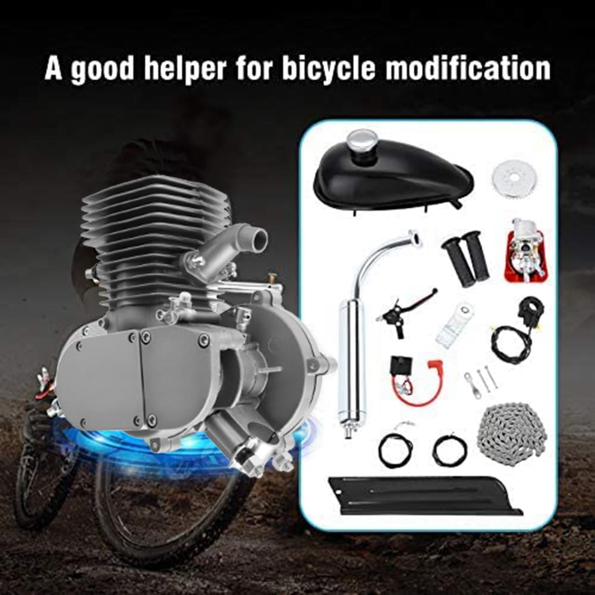 100cc 2 Stroke Bicycle Motor Kit K70481