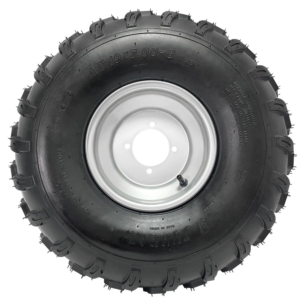 19x7-8 ATV UTV Off-Road Tire and Wheel with 8-Inch 4-Hole Rim Z81786