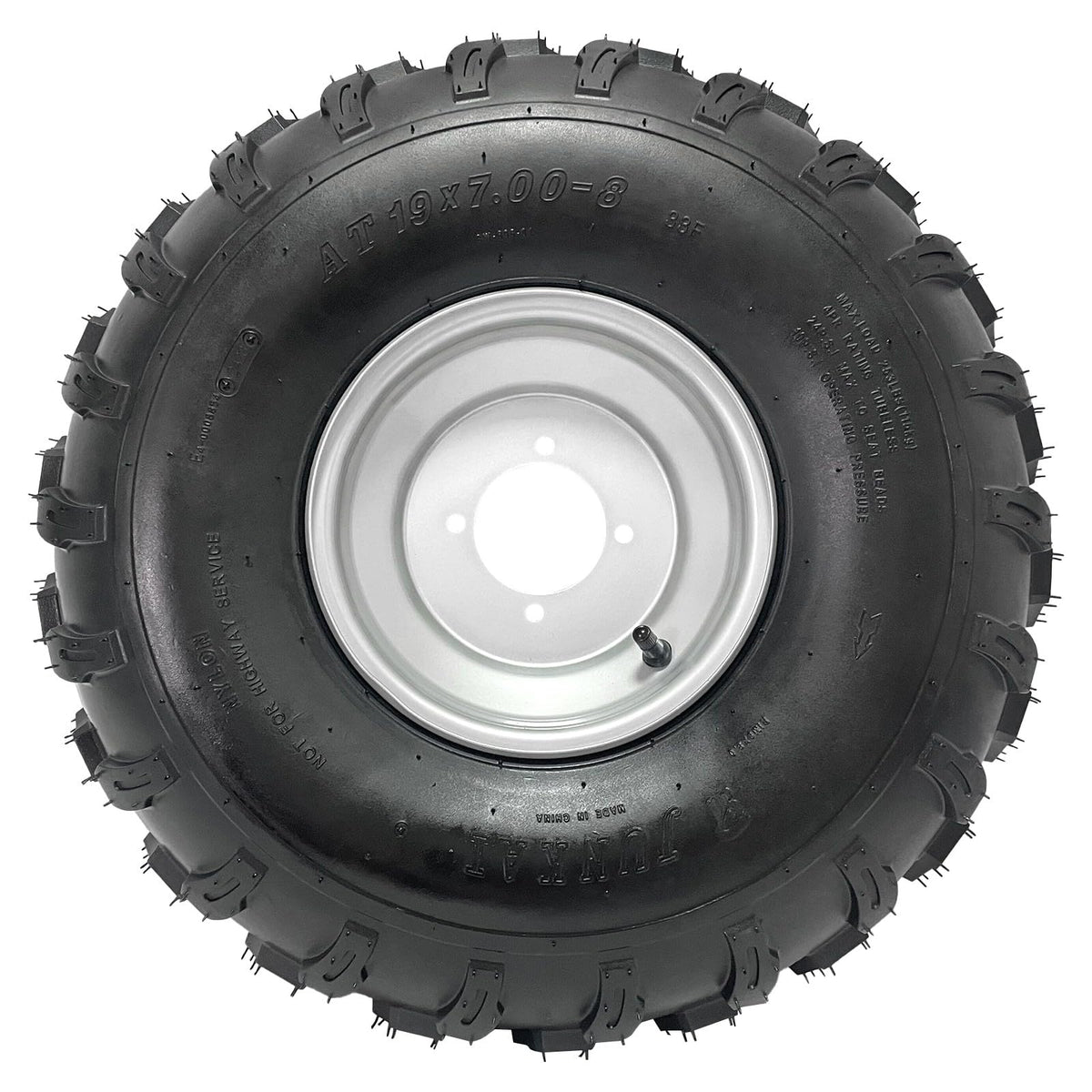 19x7-8 ATV UTV Off-Road Tire and Wheel with 8-Inch 4-Hole Rim Z81786