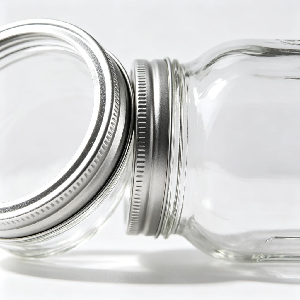 16Oz Regular Mouth Jars with Lids & Bands 12 Pack N971