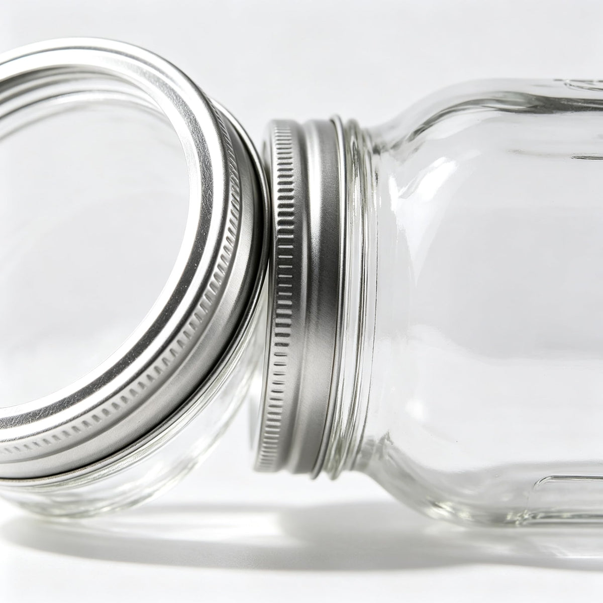 16Oz Regular Mouth Jars with Lids & Bands 12 Pack N971