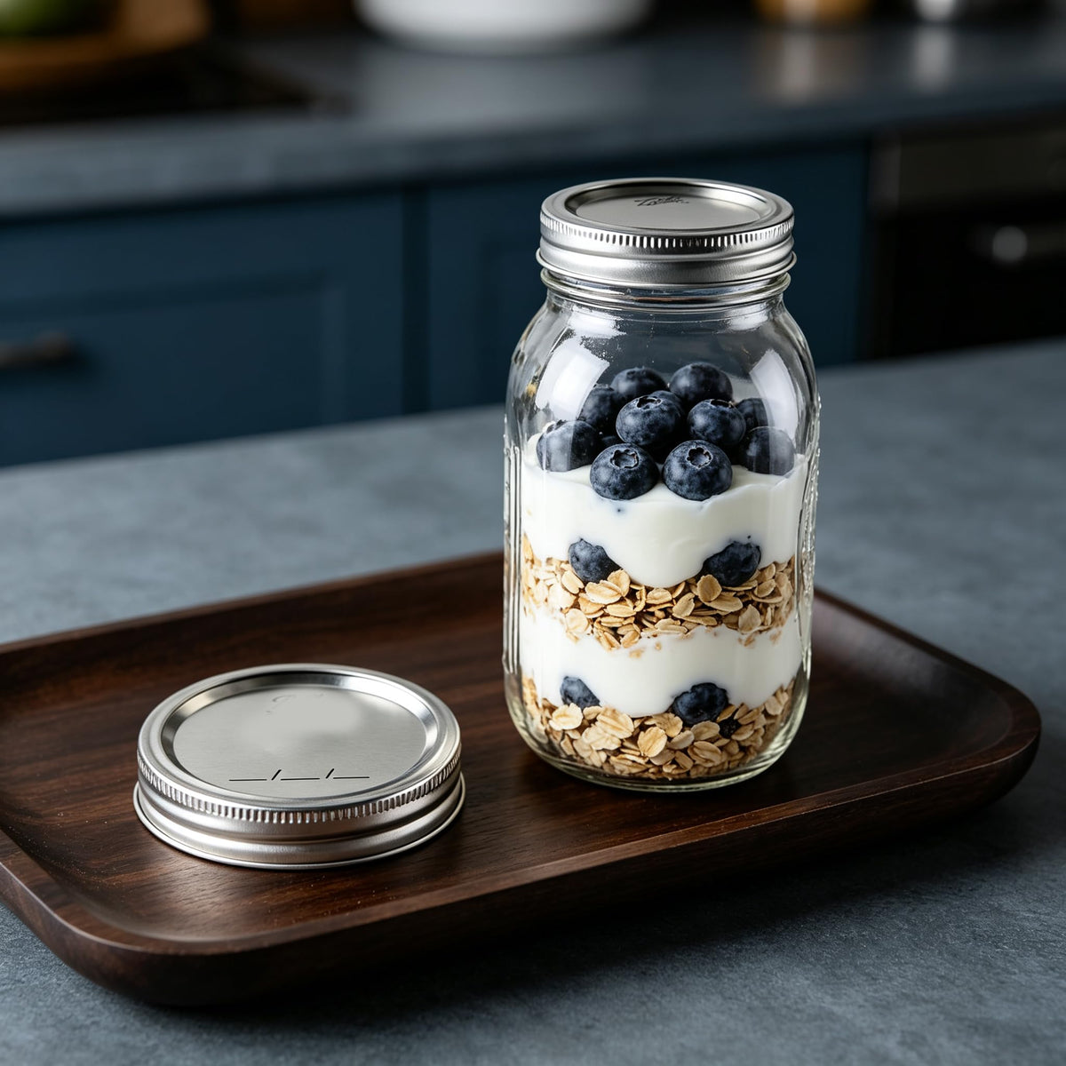 16Oz Regular Mouth Jars with Lids & Bands 12 Pack N971