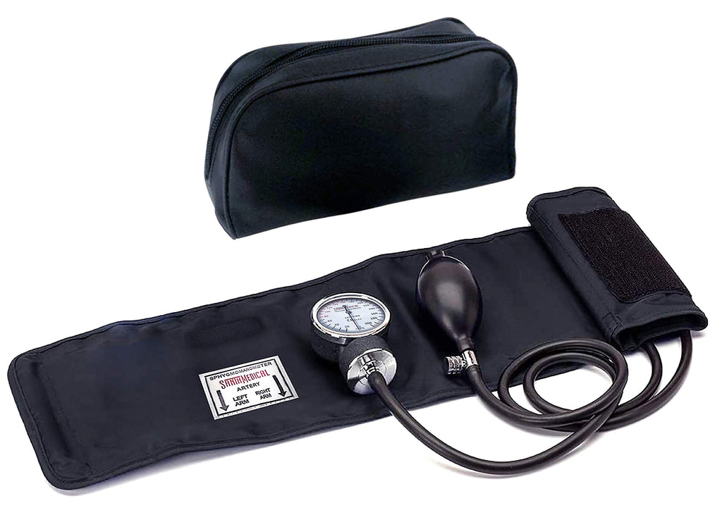 Manual Blood Pressure Cuff Adult Aneroid Sphygmomanometer C2964