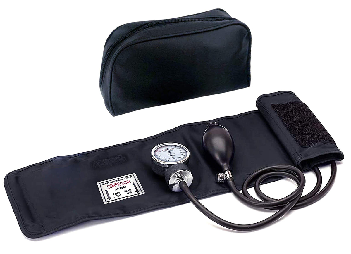 Manual Blood Pressure Cuff Adult Aneroid Sphygmomanometer C2964