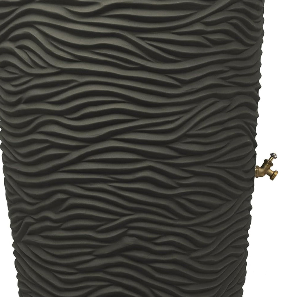 65-Gallon Rain Saver Barrel with 2 Brass Spigots and Screen N8699