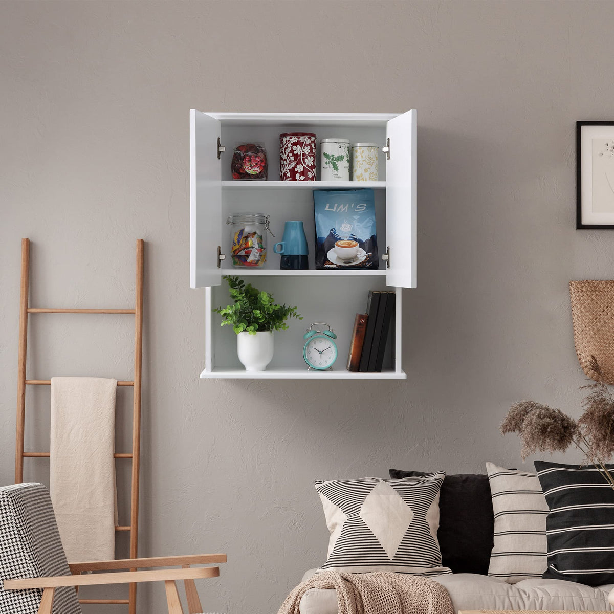 Bathroom Wall Medicine Cabinet with Soft-Close Hinges R82316