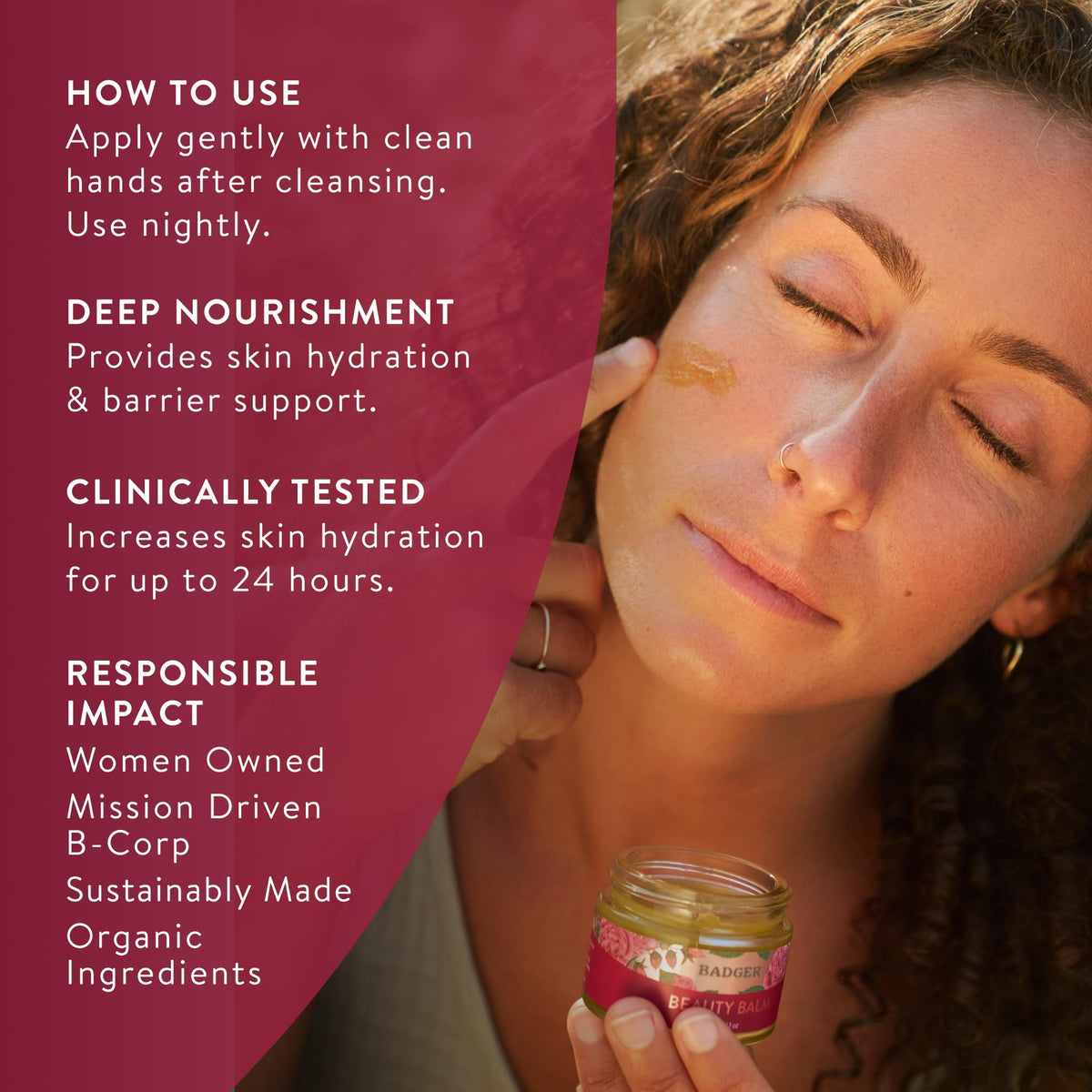 Organic Rose Beauty Balm M4495