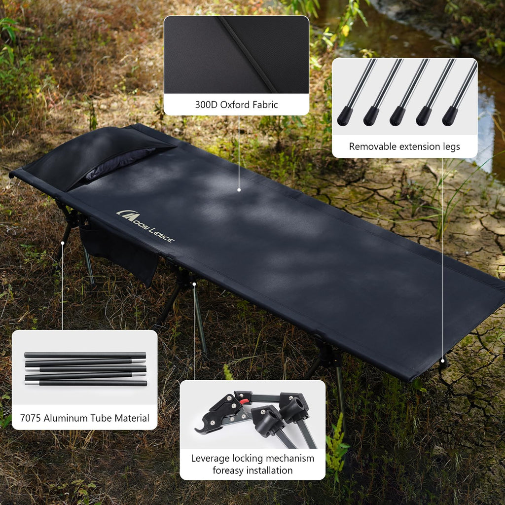Height Adjustable Folding Camping Cot Q3589