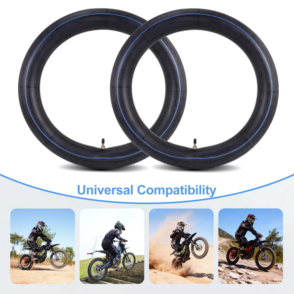 2-Pack Heavy Duty Thickened Inner Tubes G435013