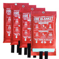 40" x 40" 4 Pack Fire Blanket K408525