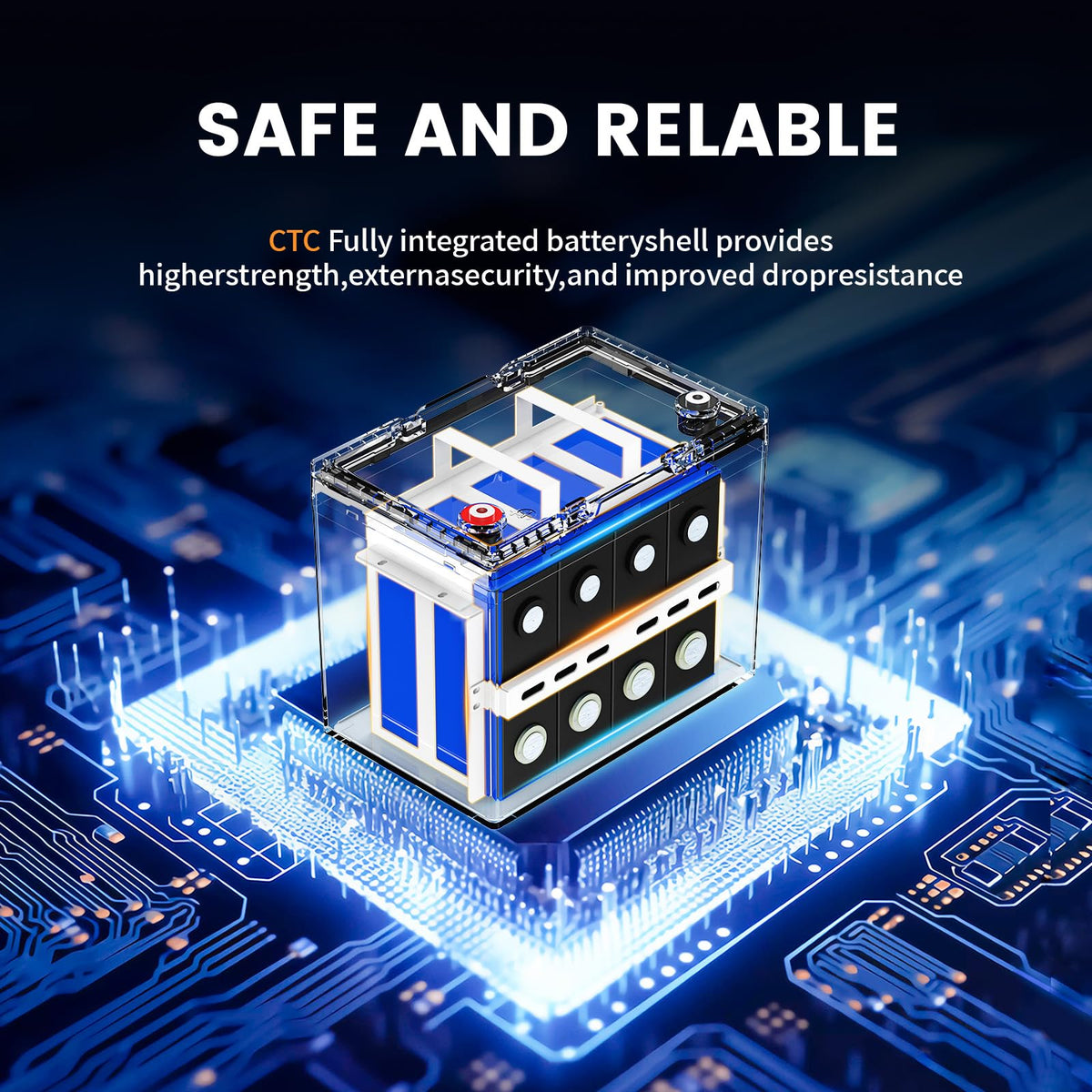 12V 100Ah LiFePO4 Lithium Battery K723