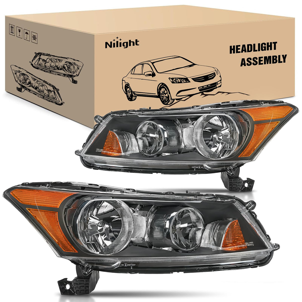 Headlights Assembly H1202