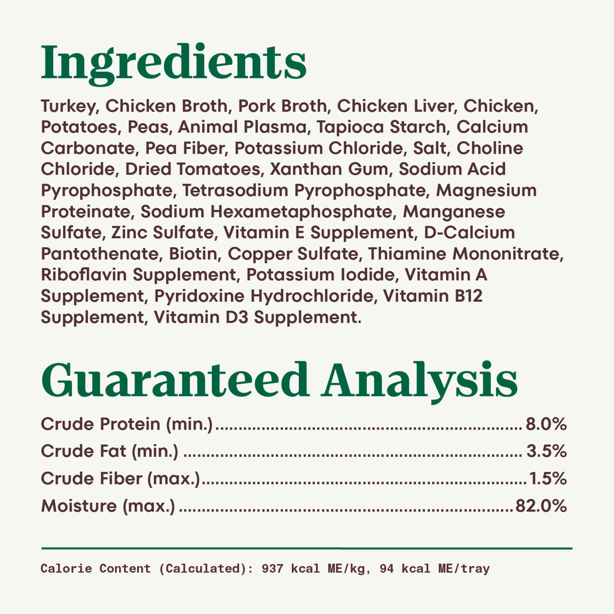 Wet Dog Food 3.5 oz 24 Count M30409