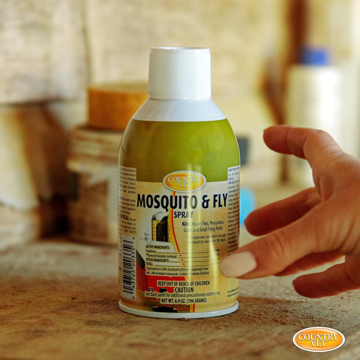 Metered Mosquito and Fly Spray 6.4 oz Case of 12 P9260