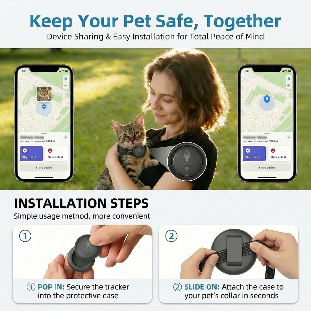 GPS Pet Tracker for Dogs & Cats H635904
