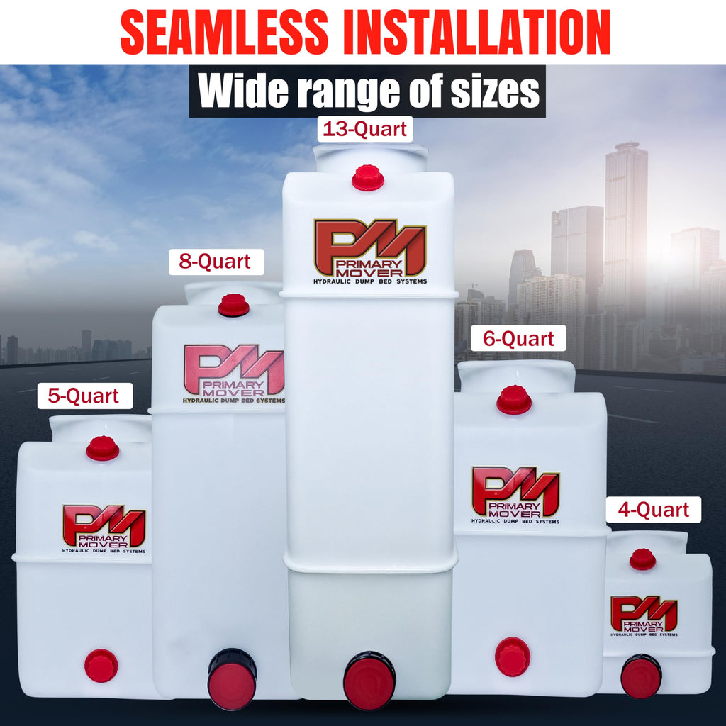 5 Quart Poly Hydraulic Replacement Reservoir P7643