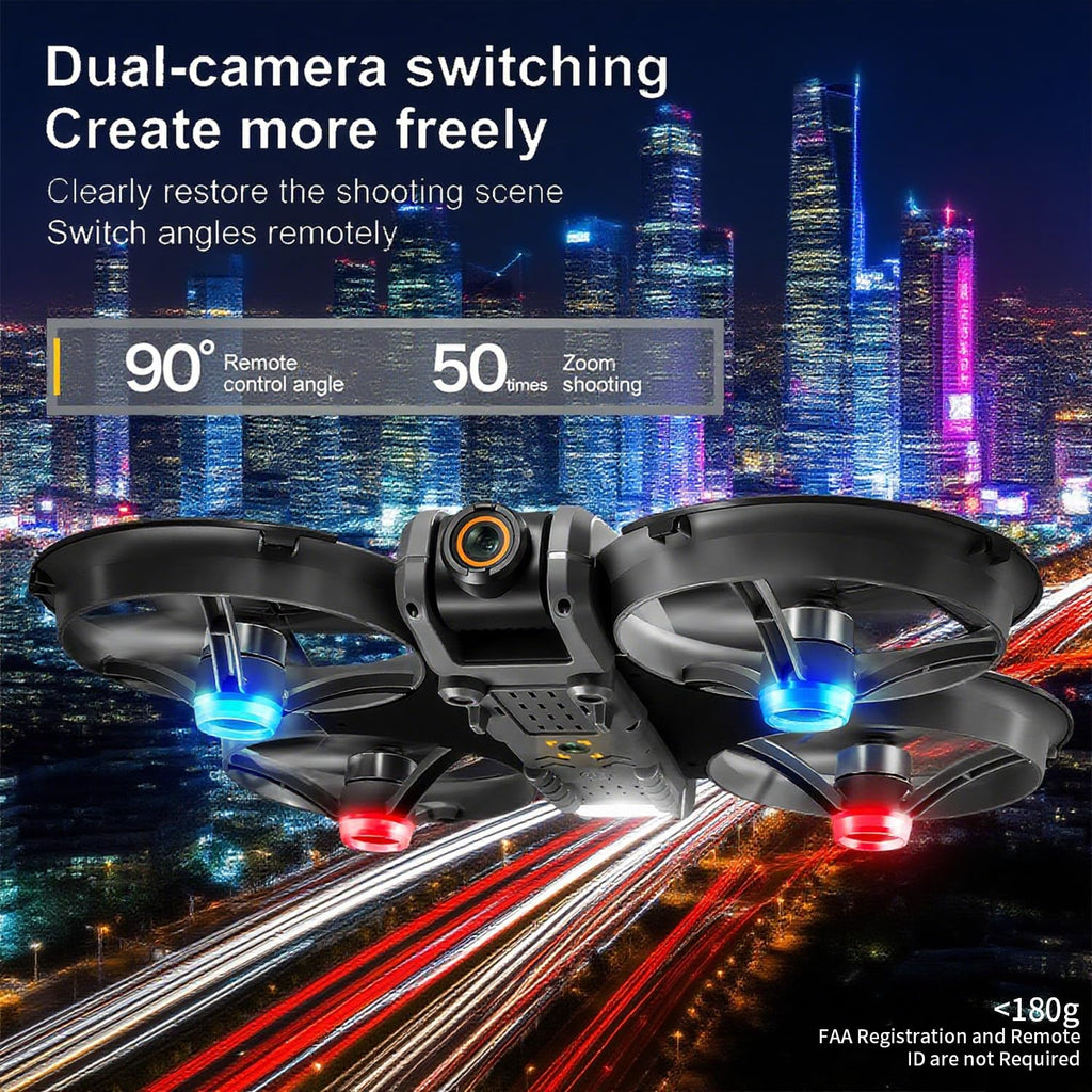 4.5-inch HD Screen Remote Control Drone with 2K Dual Cameras C172422