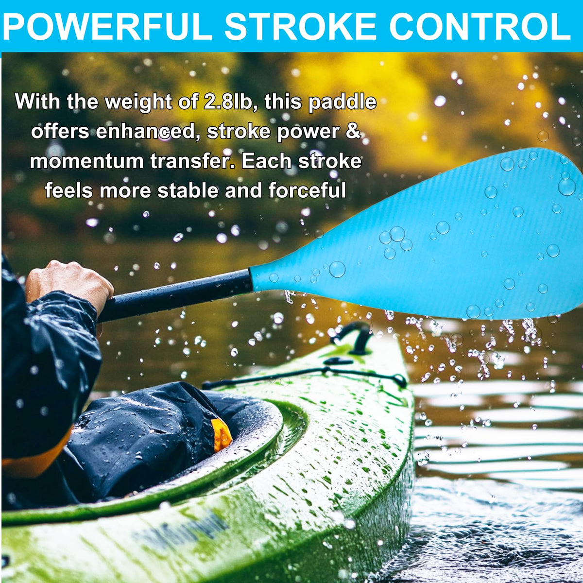Adjustable 4-Piece Dual Blade Aluminum Paddle P3568