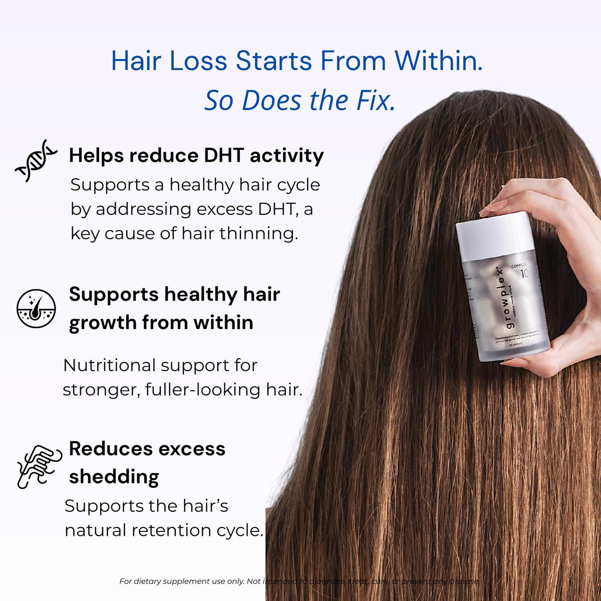 Biotin Collagen Hair Support Supplement 30 Capsules P856