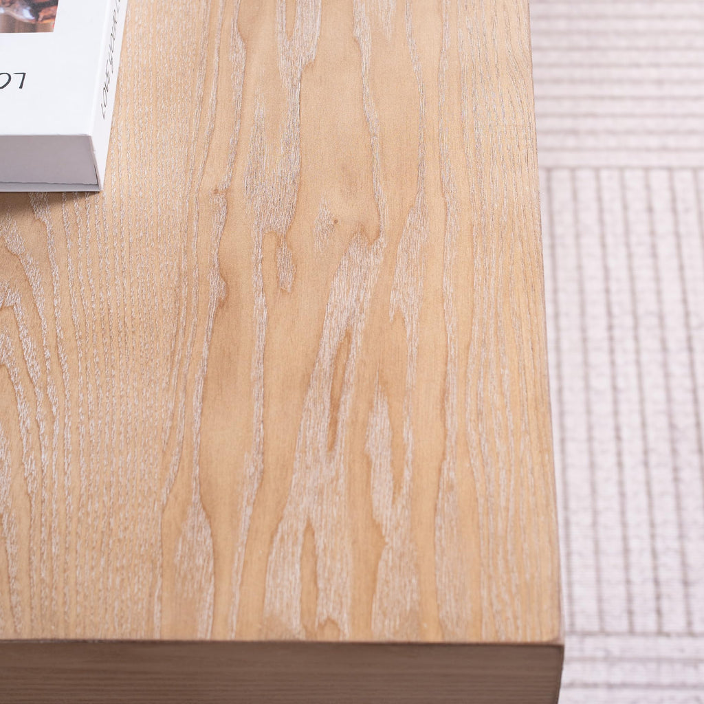 Rectangle Coffee Table with Wood Top Q976997