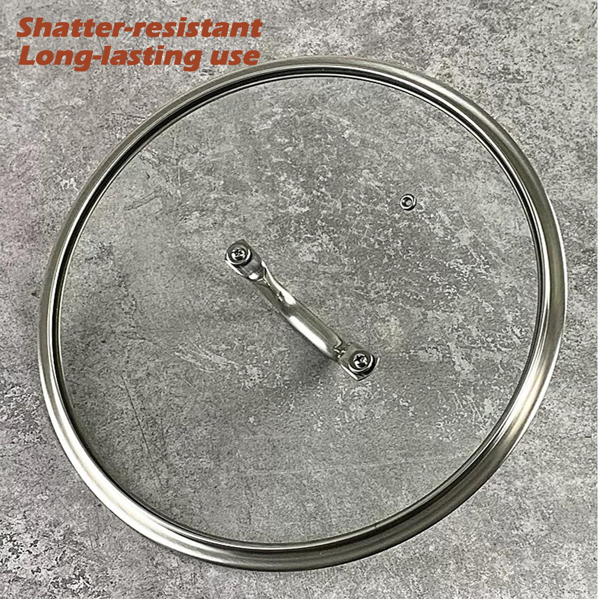 Stainless Steel Glass Lid for 12 Inch Pans and Pots E5942