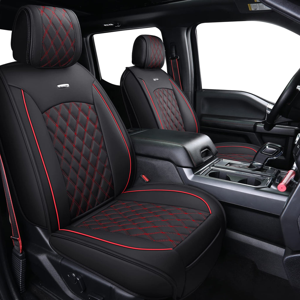 Car Seat Covers Black-Red K2546