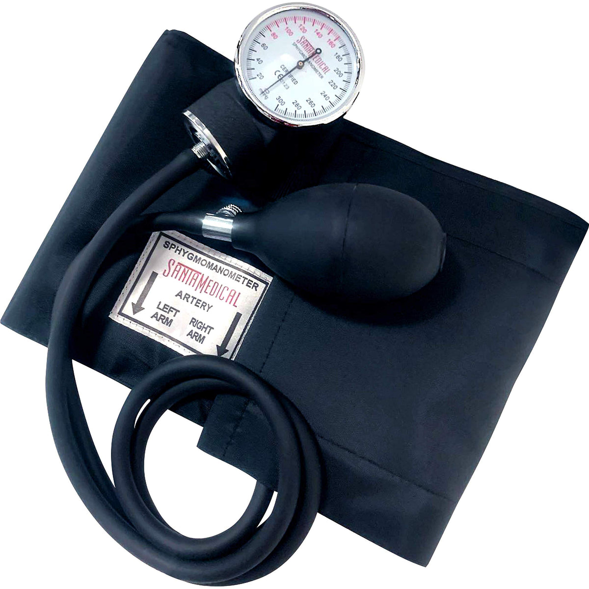 Manual Blood Pressure Cuff Adult Aneroid Sphygmomanometer C2964