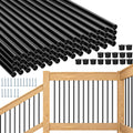 51 Pack 36" Black Aluminum Deck Balusters I961