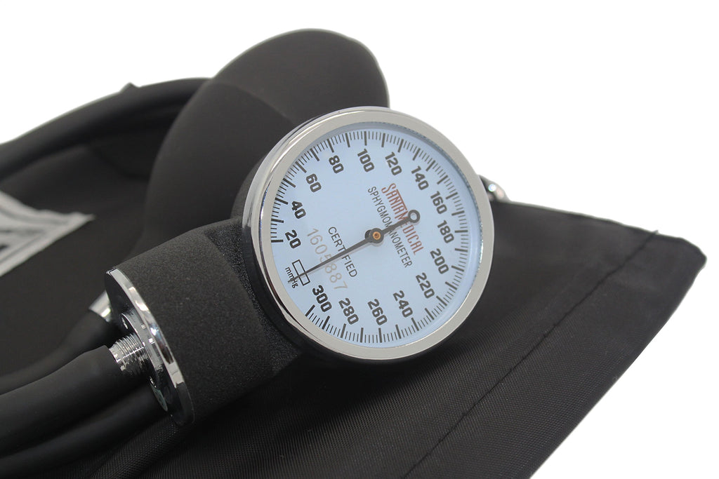 Manual Blood Pressure Cuff Adult Aneroid Sphygmomanometer C2964