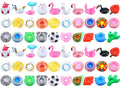 60 Pcs Inflatable Drink Holder V9196