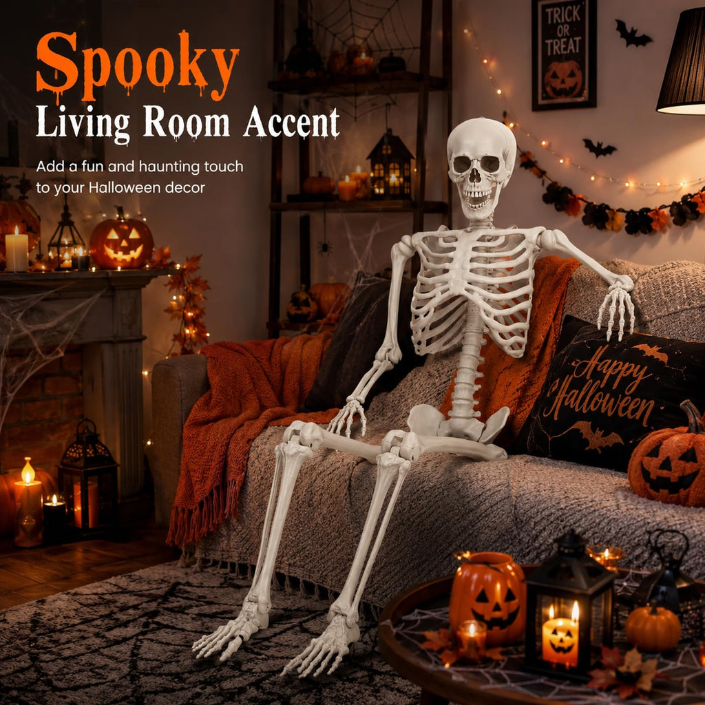 Life Size Posable Skeleton Prop Q1212