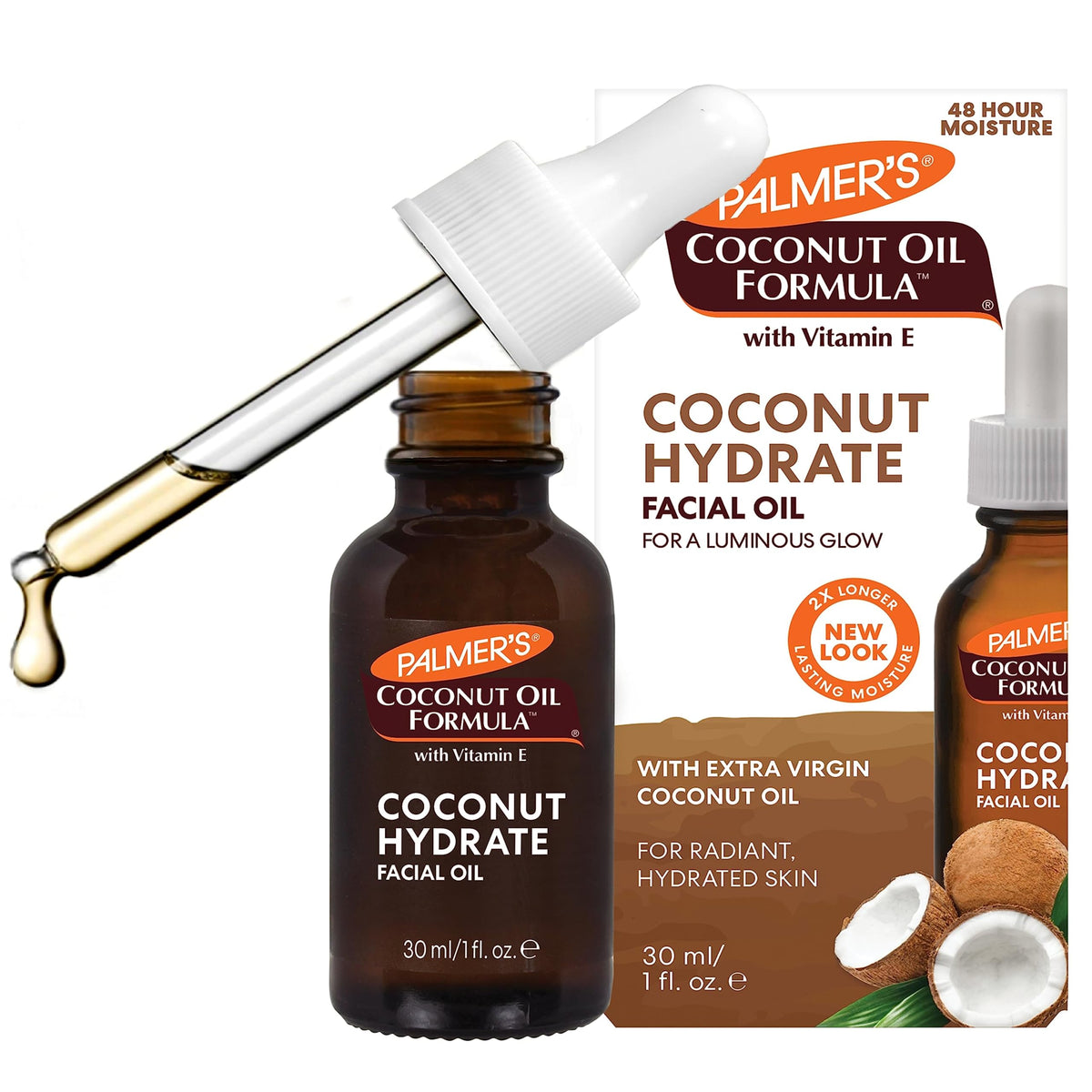 Hydrating Facial Oil with Coconut 1 Fl Oz P3198