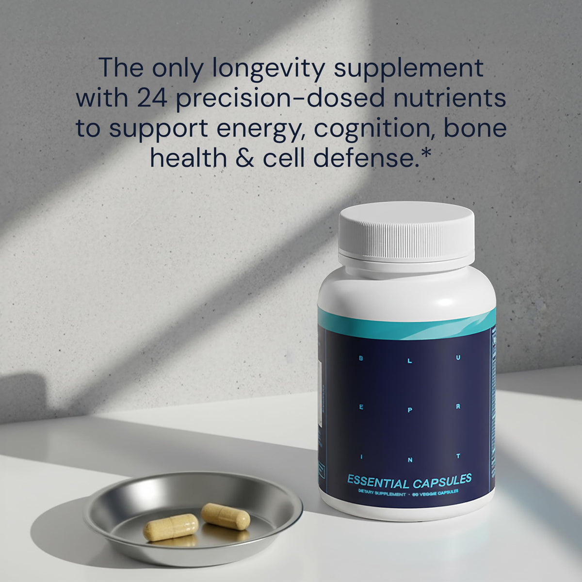 Daily Multivitamin Multimineral Antioxidant Supplement with Calcium Vitamin B1 Vitamin D Zinc Vegan Non GMO 30 Servings H78808