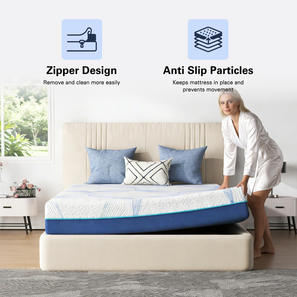 6 Inch Twin Memory Foam Mattress S942211