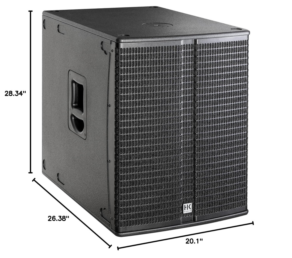 1200 Watt 18" Active Subwoofer Z885