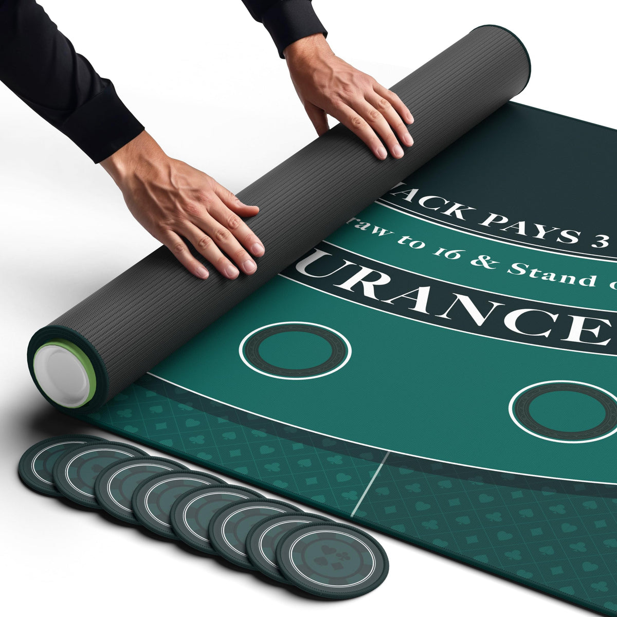 Blackjack Mat 70" x 30" F580