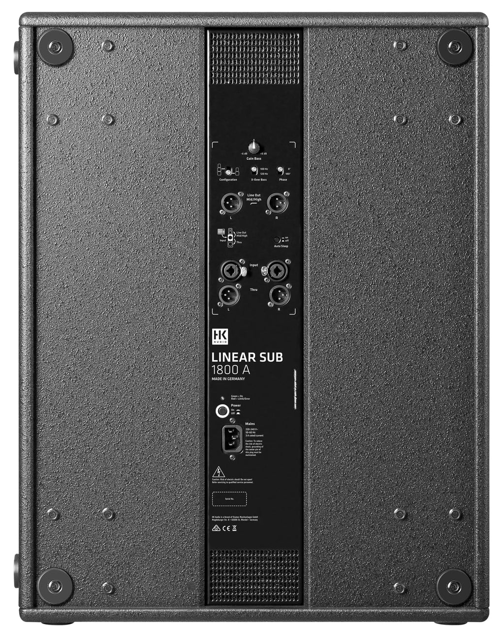 1200 Watt 18" Active Subwoofer Z885