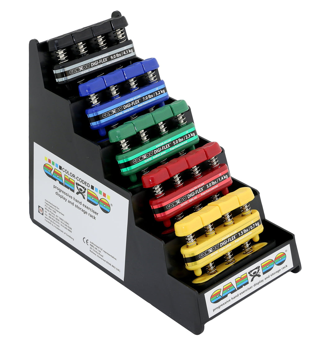 Hand and Finger Exerciser 5 Piece Set X-Light - X-Heavy Resistance V1852