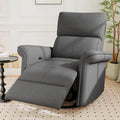 Power Swivel Rocker Recliner Chair Velvet G29477